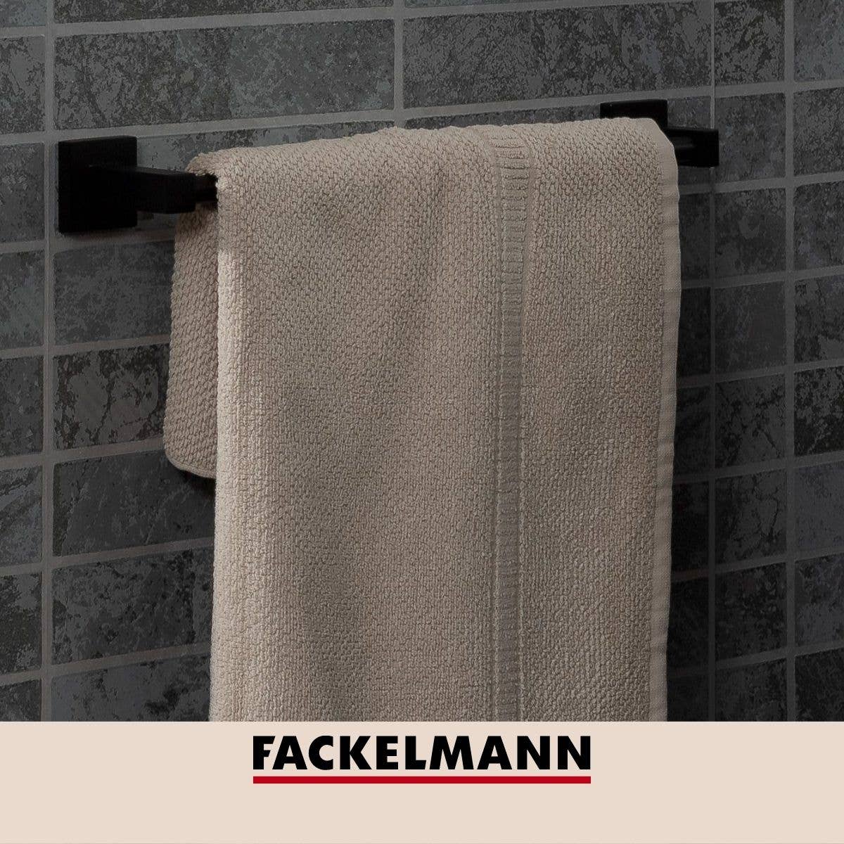 Fackelmann - Wholesale Wall Hook - Fackelmann New York matt black vertical wall-mounted towel holder1