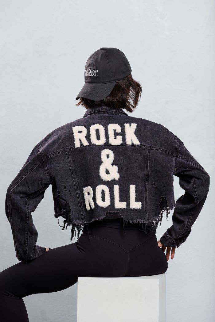 Trio Urban - Wholesale Denim Jacket - Women's - Rock and Roll Crop Denim Jacket18