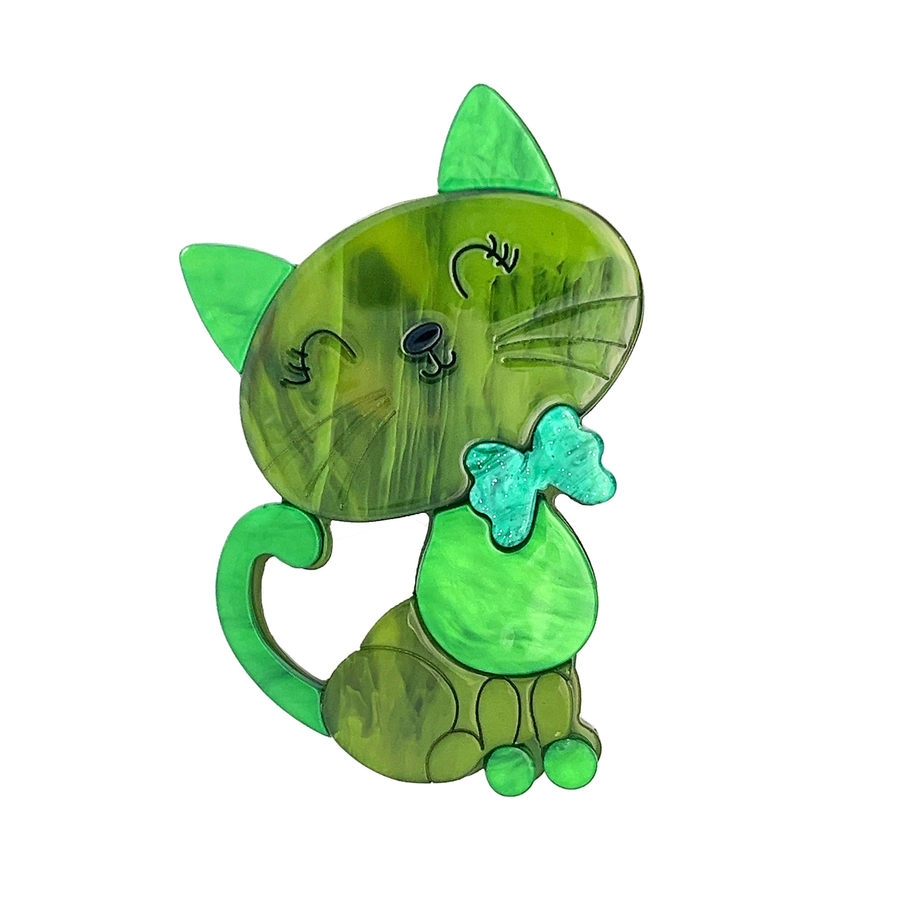 AMORINO SRL - Wholesale Brooch - Cat Brooch - FT23784F603