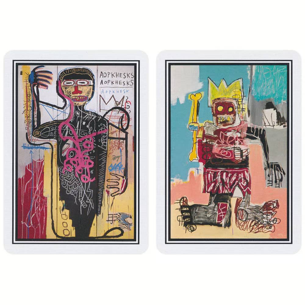 Cardshouse - Wholesale Playing Cards - Bicycle Artist Series Jean-Michel Basquiat Cards Set R/B4