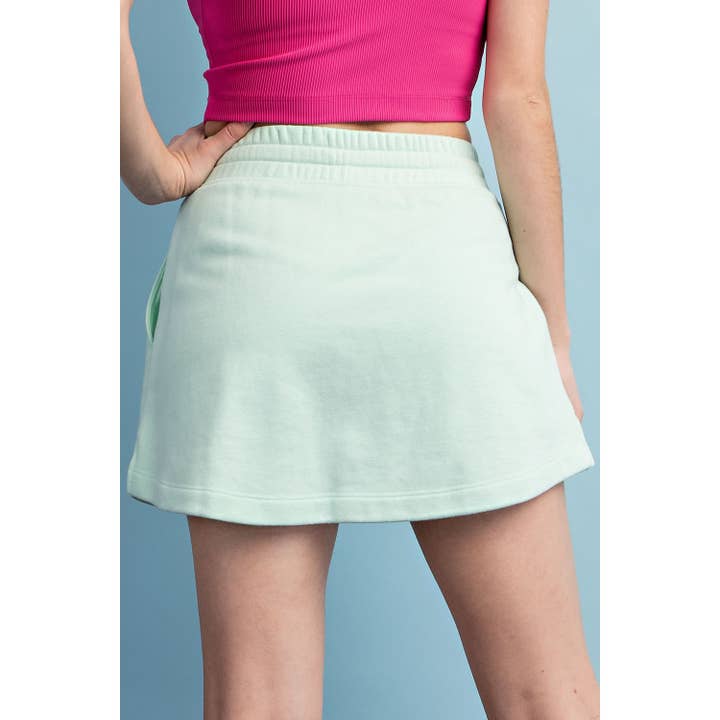 Rae Mode - Wholesale Broekrok - Dames - FRENCH TERRY KORTE ROK36