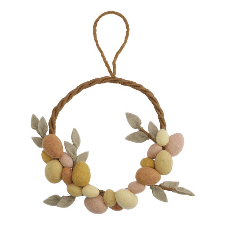 Easter Wreath - Yellow Eggs for wholesale by Gry and Sif