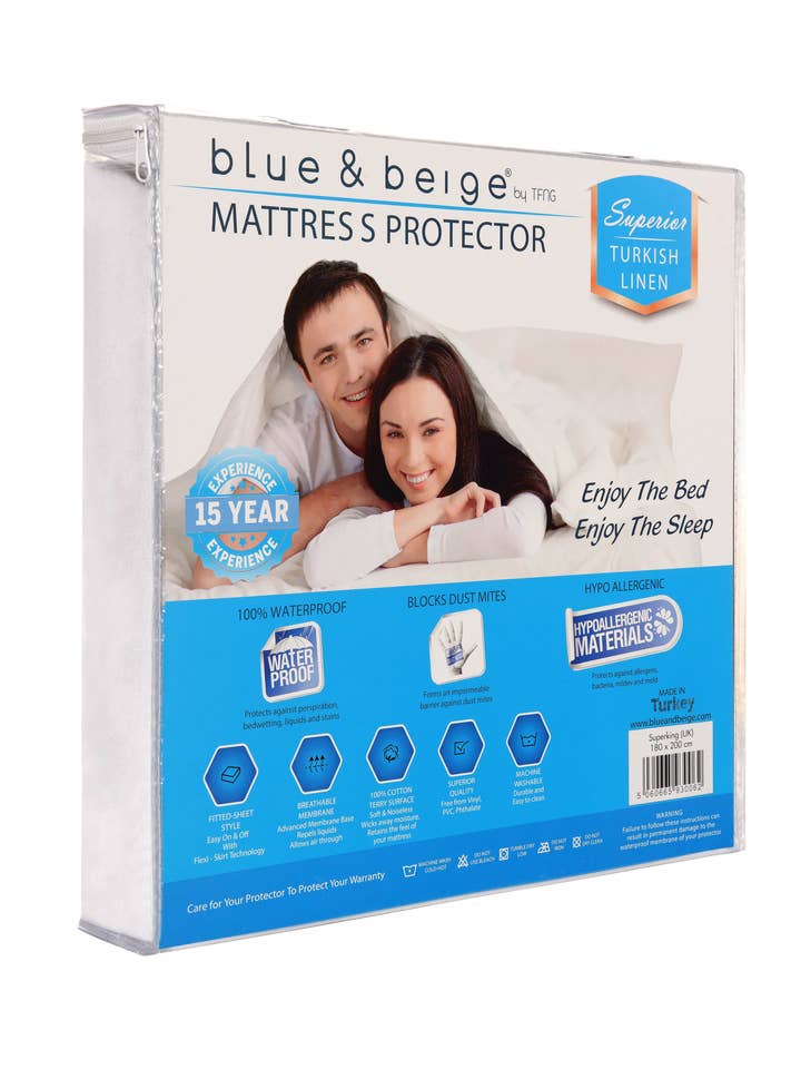 Premium High-Quality Waterproof Mattress Protector -180X200 for wholesale by Cloth Cube