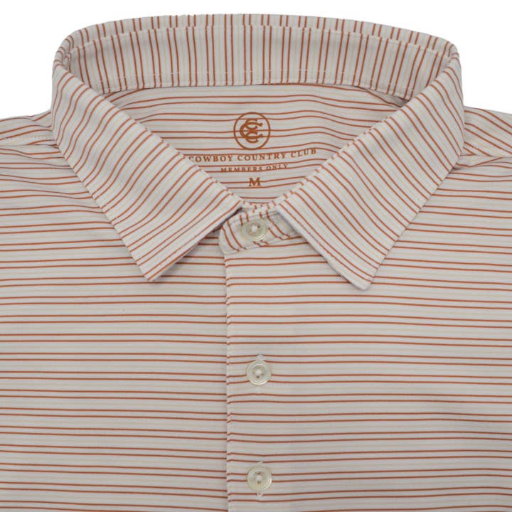 Cowboy Country Club - Wholesale Polo - Men's - Thin Stripe Polo4