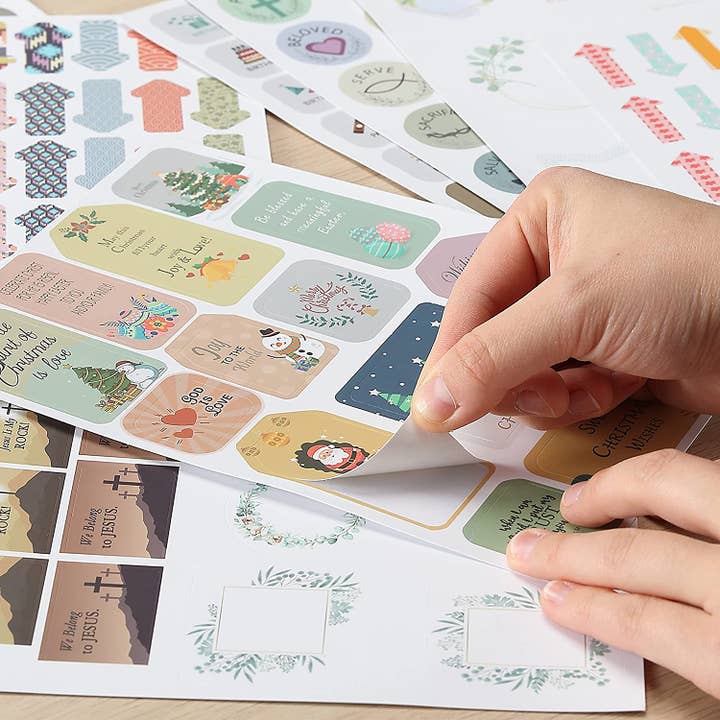 Mr. Pen – wholesale Klistermärke – Mr. Pen Christian Journaling-klistermärken - 31 ark7