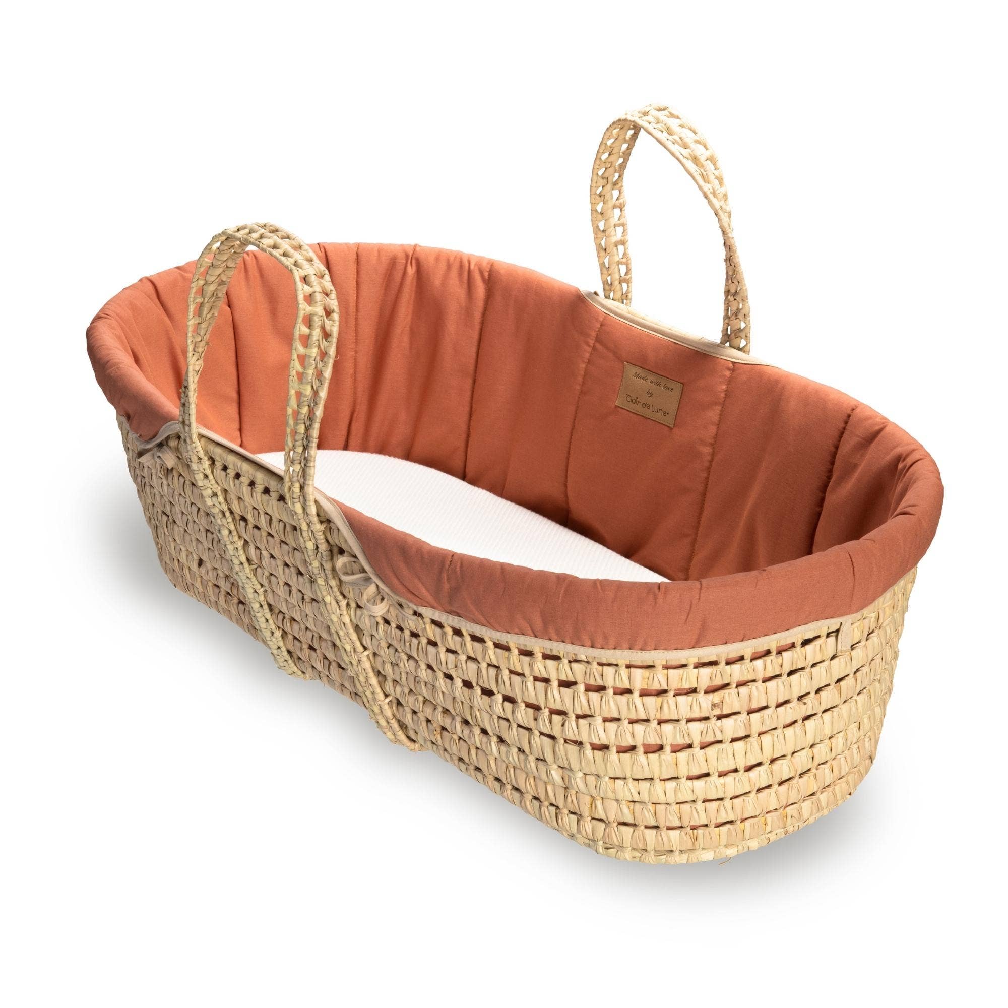 Clair De Lune – wholesale Bassinet – Baby – Organic Palm Moses Basket13