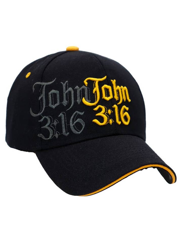 John 316 Script Logo Baseball Cap for wholesale by Cap Zone