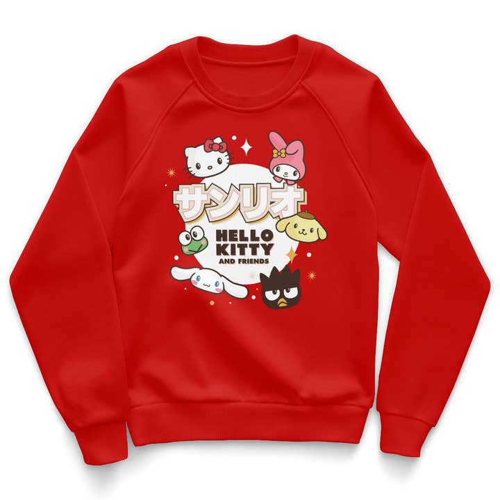 Hallo Kitty en Vrienden Japanse Kindertrui voor wholesale door Hybris Production AB