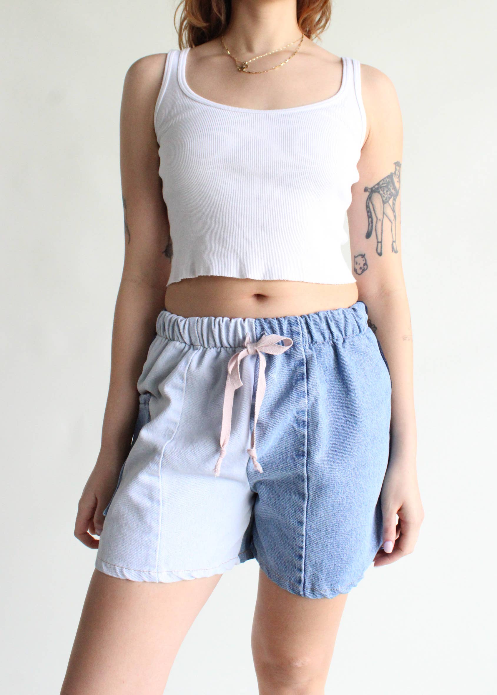 American Recycled Clothing - Wholesale Shorts - Women's - Denim Eco Short Bundle8