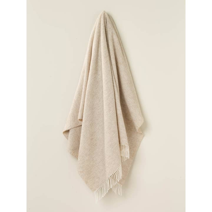 Bronte by Moon - Wholesale Throw Blanket - Herringbone Pure Wool XL Throw6