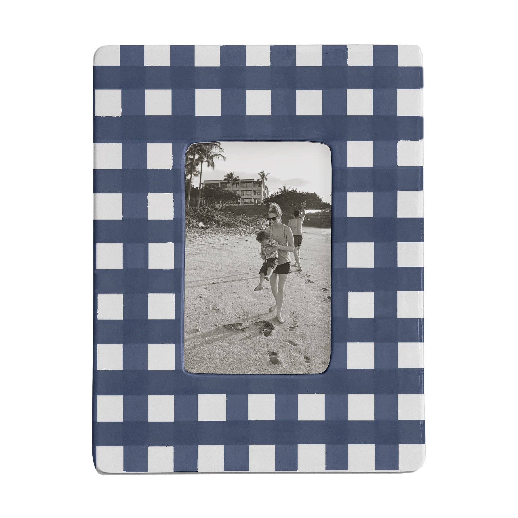 Lo Home | Ruby Clay - Wholesale Picture Frame - Gingham Photo Frame11