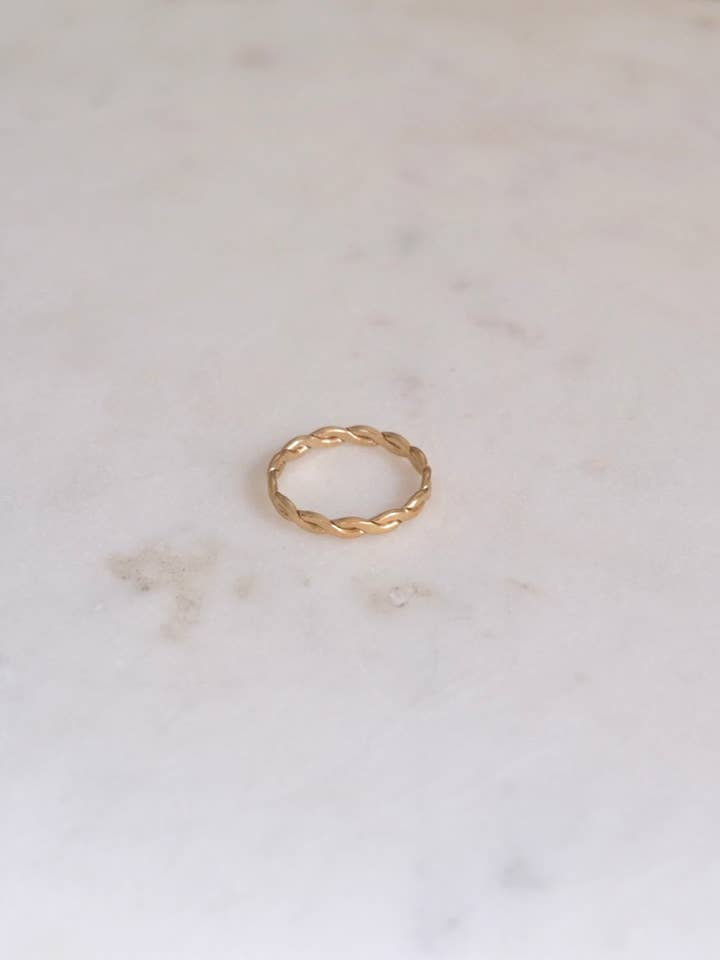 Ivy Pink Ring voor wholesale door ERIJEWELRY