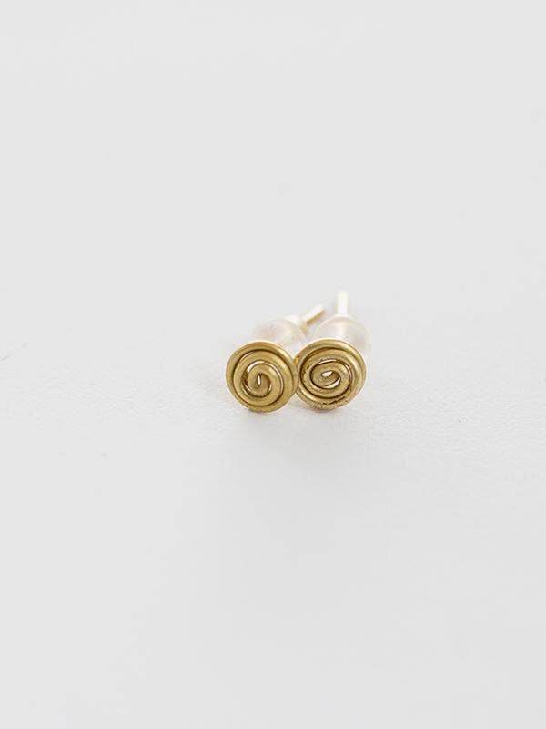 3seams - Wholesale Stud/Post Earrings - Swirl Post Earrings2