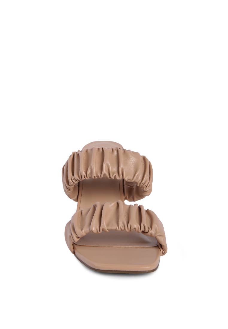 Rag Company - Wholesale Sandals - Women's - LADY LYNN GATHER AROUND SLIP-ON HEELED SANDAL8