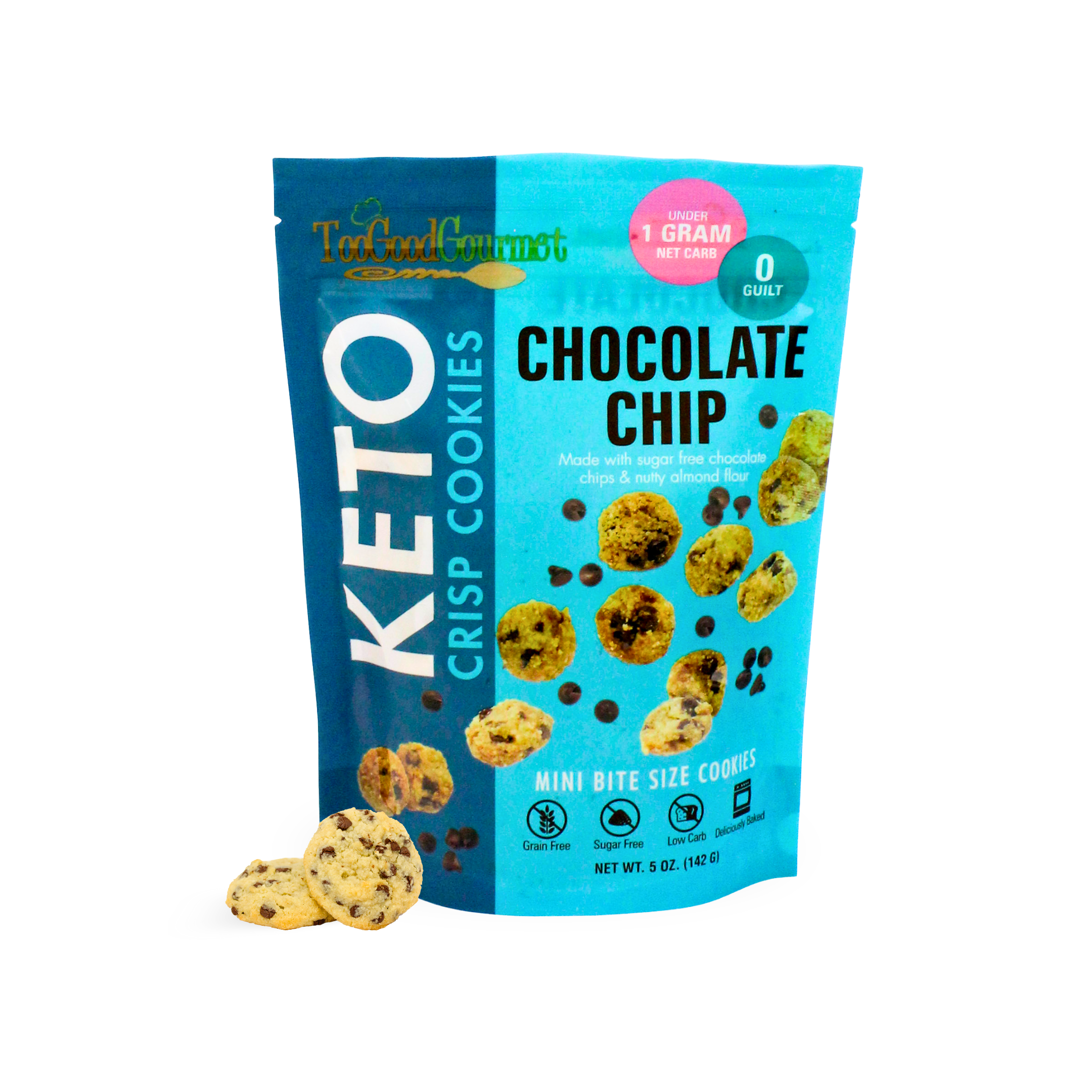 Too Good Gourmet - Wholesale Cookie - Keto Mini Cookies - Choco Chip, Bday, Peanut Butter, Lemon0