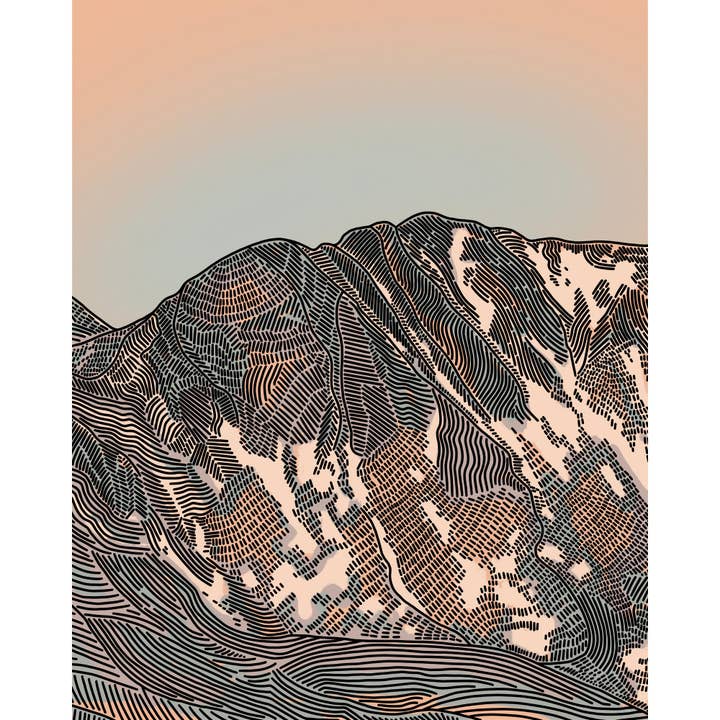 Dusk - Impression d'archives pour la vente par Lily McAlpin