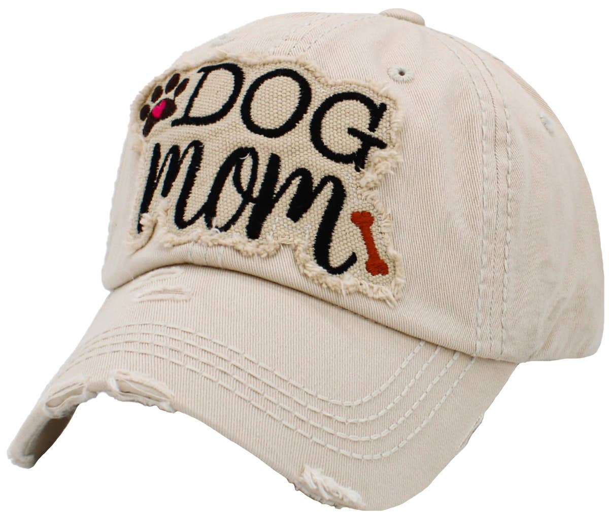 KBETHOS - Wholesale Baseball Cap - Women's - DOG MOM WASHED VINTAGE BALLCAP38