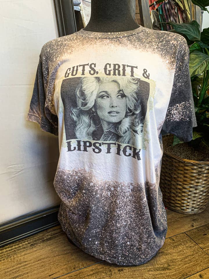 Dolly Bleached Tee for wholesale by MM Custom Apparel