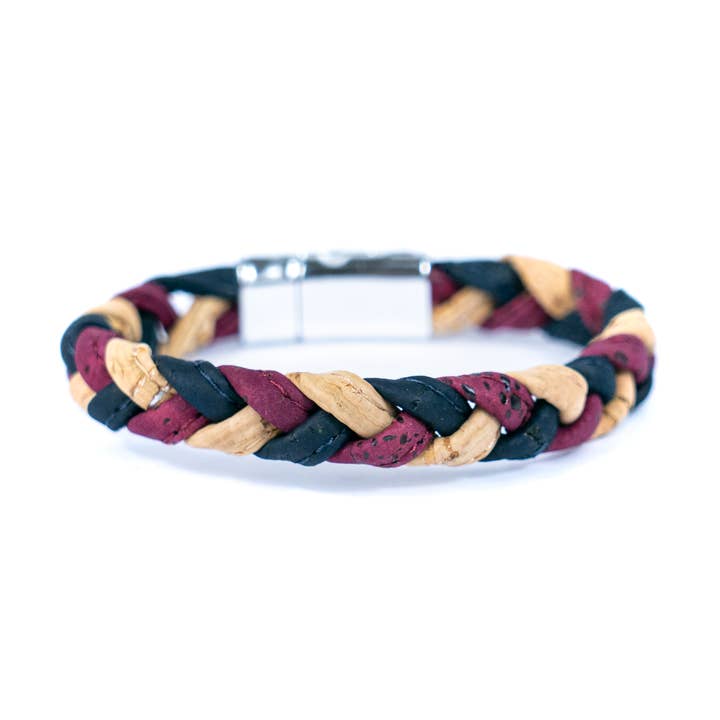 Meninas Bonitas Cork - Wholesale Beaded bracelet - Colorful Cork Bracelet Made of Natural Cork BRW-013-MIX-51