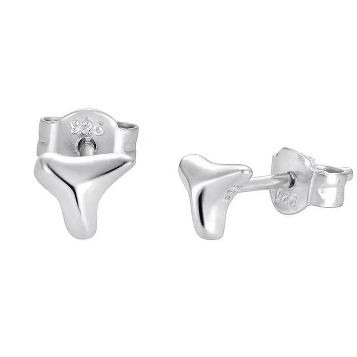 Tiny Shark Studs for wholesale by Beyou Jewelry