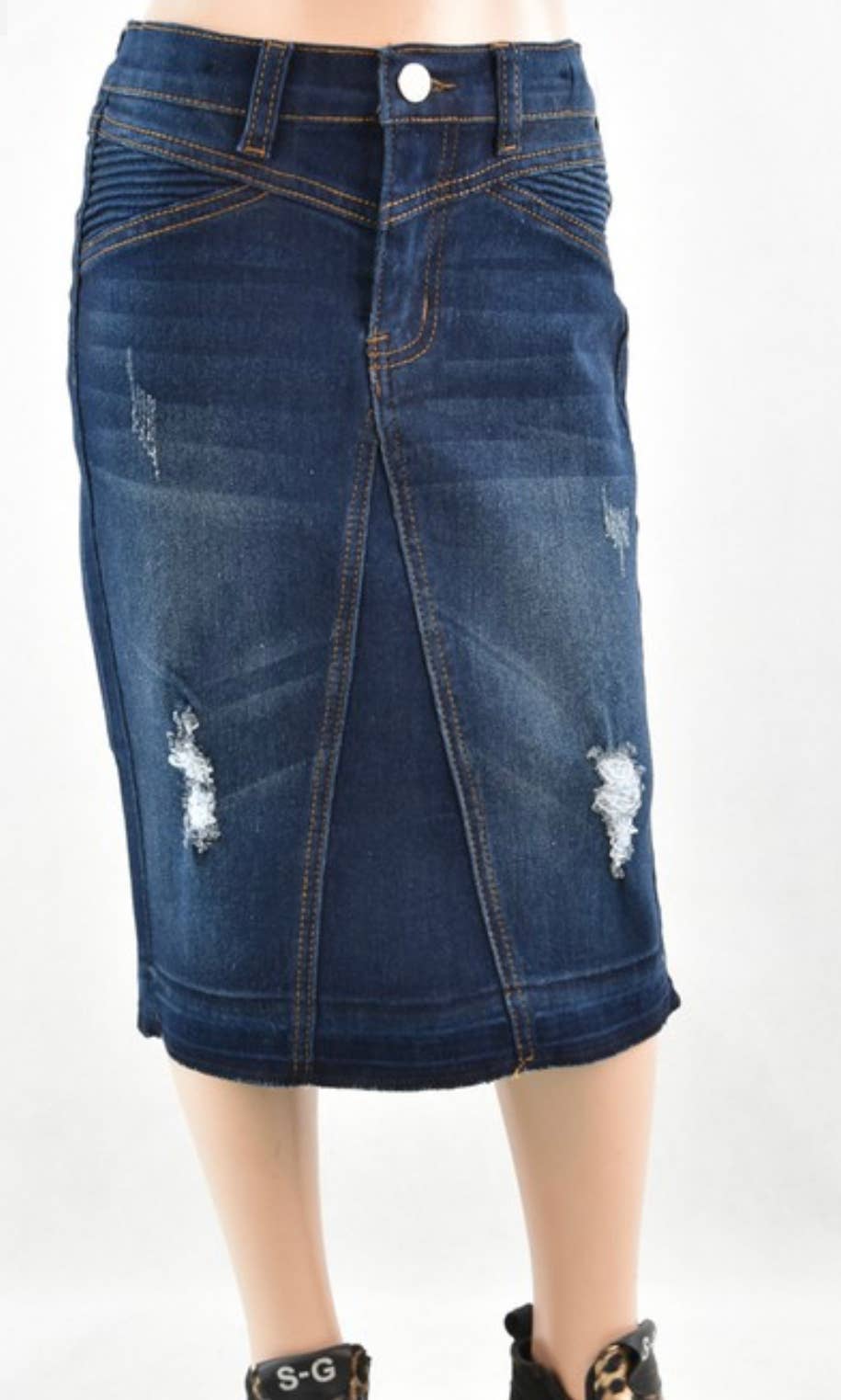 Customized Women Short Denim Skirts Elastic Waist Girls Beige Mini Skirt -  China Short Skirt and Clothing price | Made-in-China.com