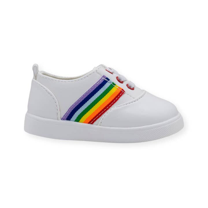 Wee Squeak Shoes - Wholesale Lifestyle Sneakers - Kids - Rainbow Tennis Shoe