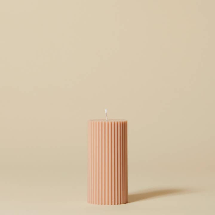 Les Bois Studio - Wholesale Pillar candle - GIGI MINI - Wide Pillar Candle1