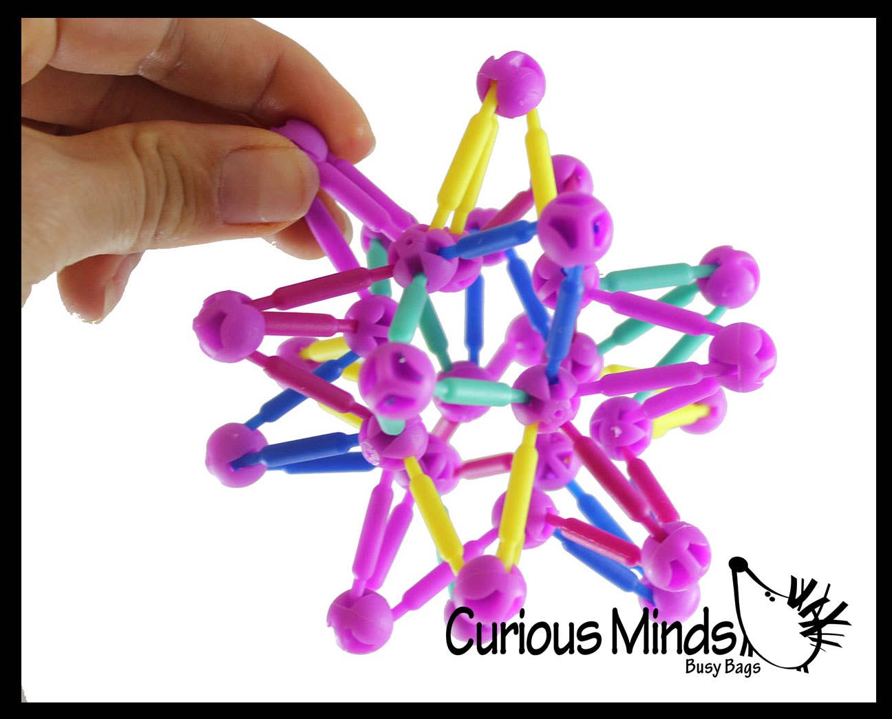 Curious Minds Toys – wholesale Fidget toy – Kids – 1 Mini Collapsible Ball - Expanding and Contracting Ball - G10