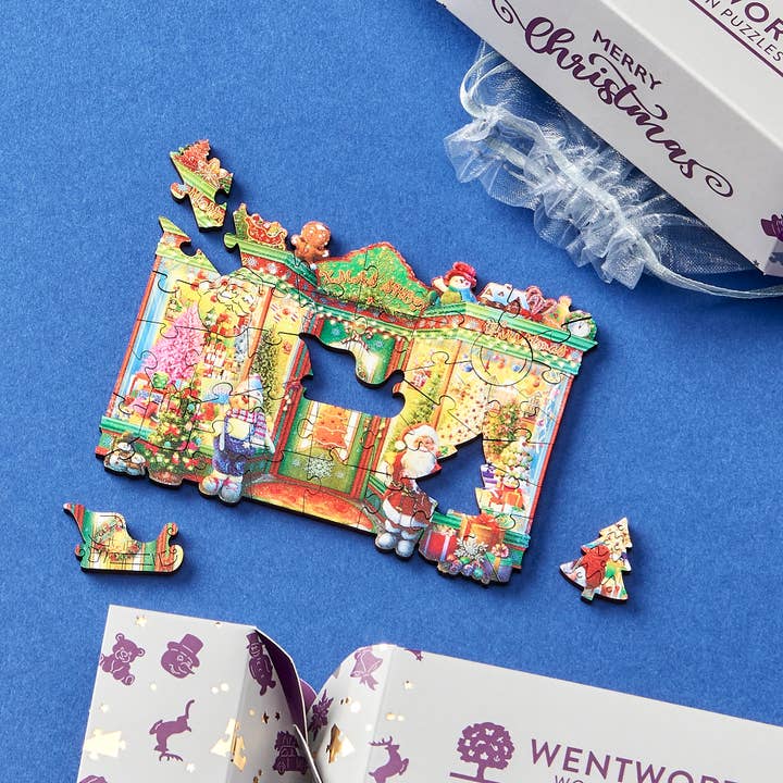 Christmas Shop - Cracker for wholesale by Wentworth Puzzles