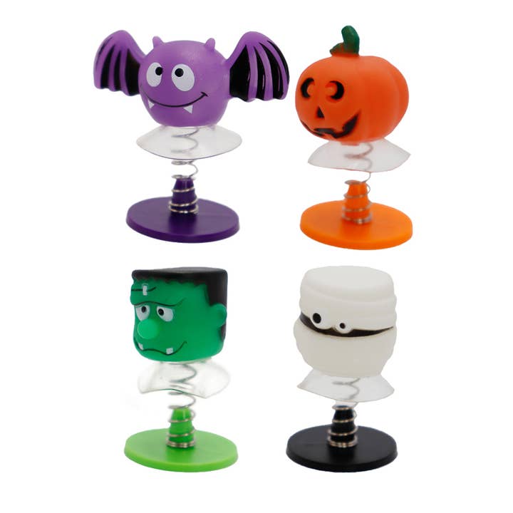 Cap Zone - Wholesale Fidgetspeelgoed - Kinderen - Halloween Goofy Monster Pop-Up Spring Zuignap Fidget Toy