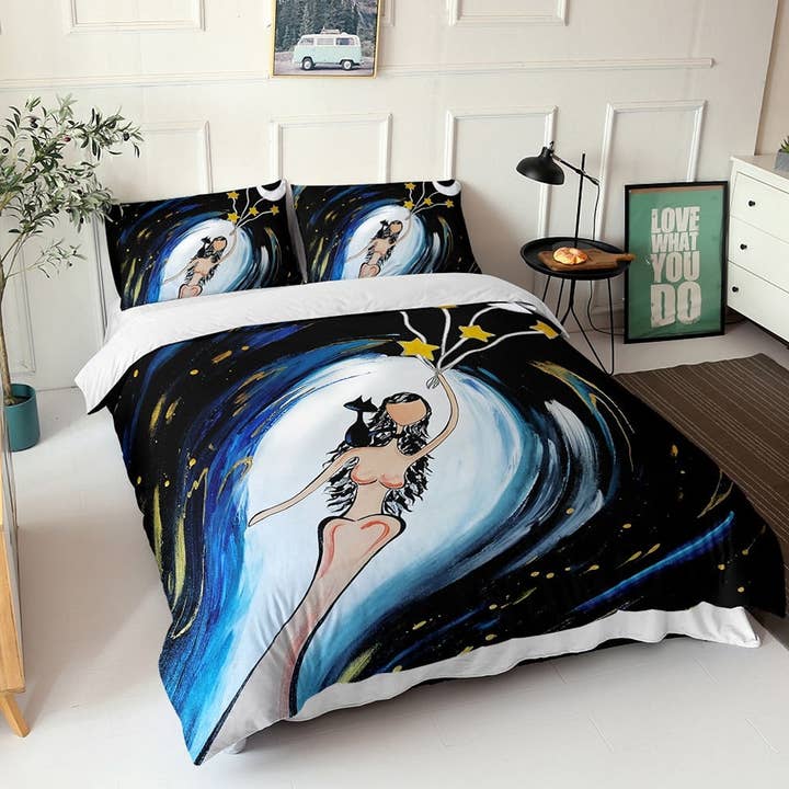 ”Envolée Céleste” påslakanset. för wholesale av C.H.Kalyce