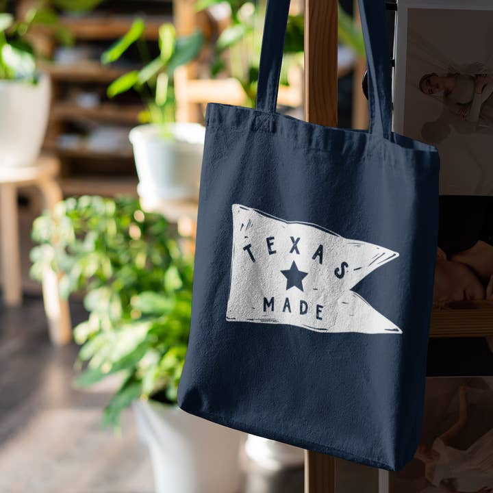 Texas Made Pennant Tote for wholesale by Made in Texas Co.