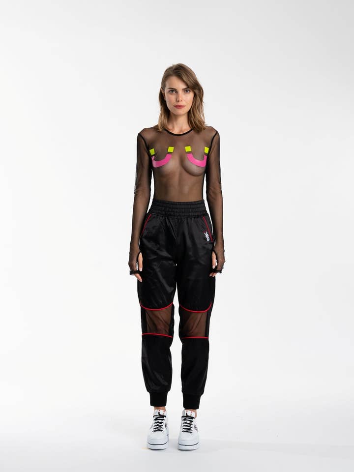 BODY NU PRETO/FÚCSIA.VERDE por atacado de DSG