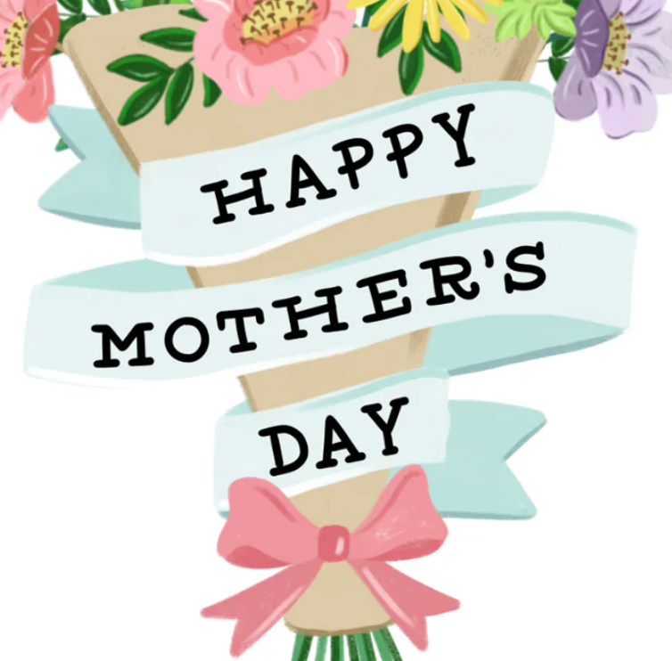 Paige & Willow - Wholesale Mother's Day Card - Mom Flower Bouquet2