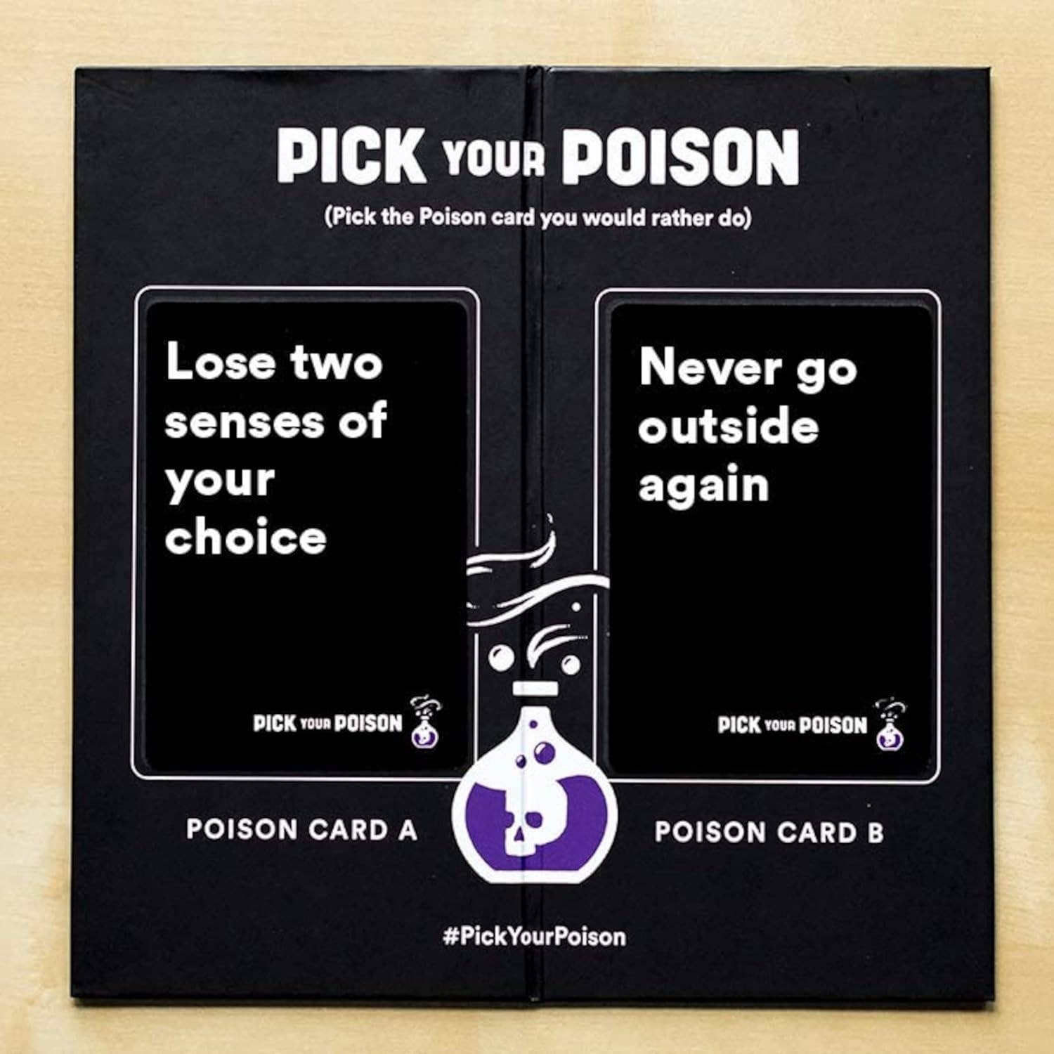 Dyce Games - Wholesale Card Game - PICK YOUR POISON: The What Would You Rather Do – Family Game4