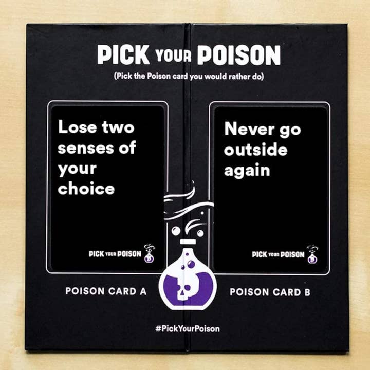 Dyce Games - Wholesale Card Game - PICK YOUR POISON: The What Would You Rather Do – Family Game4