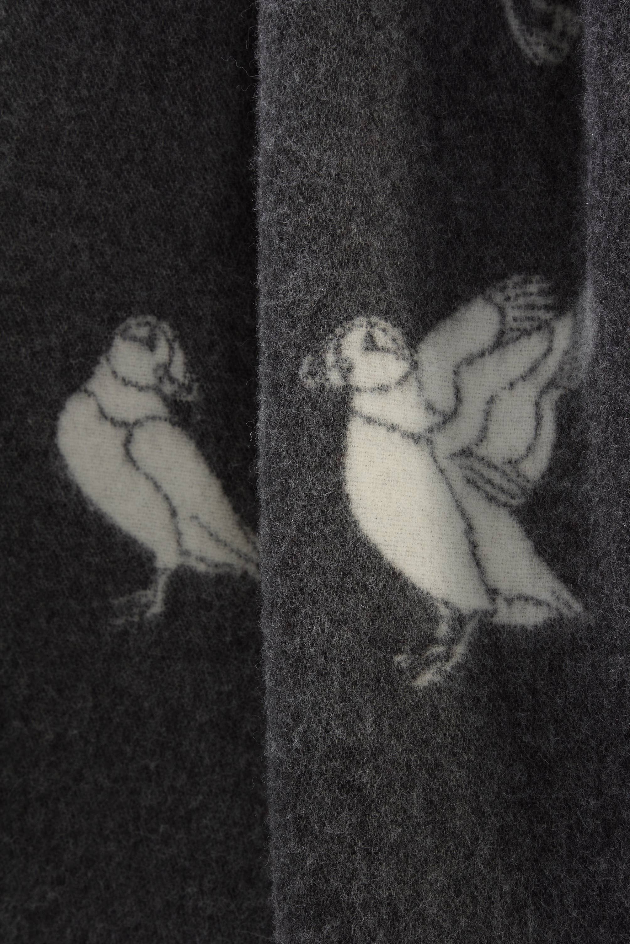 JJ Textile - Wholesale Throw Blanket - Puffin Wool Blanket6