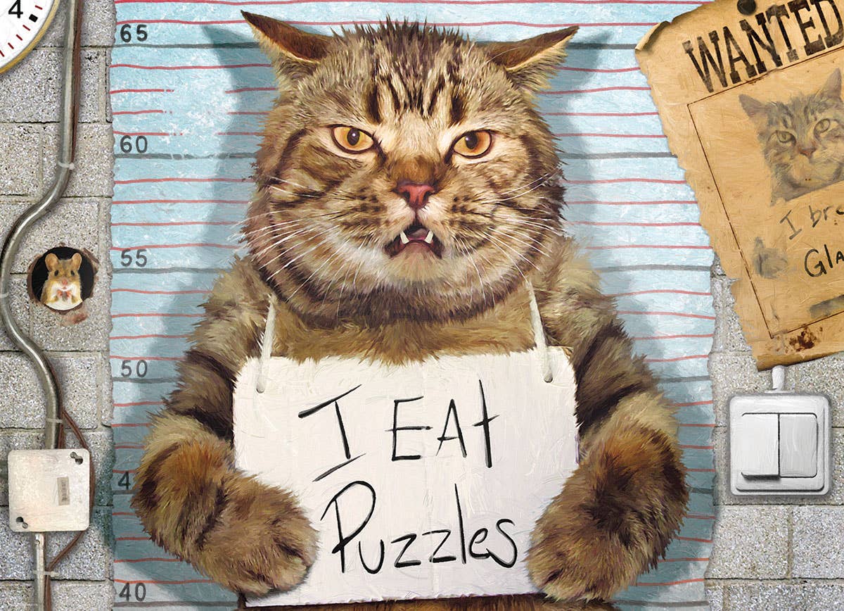 Eurographics Puzzles USA - Wholesale Puzzle - Adult - Feline Felon1