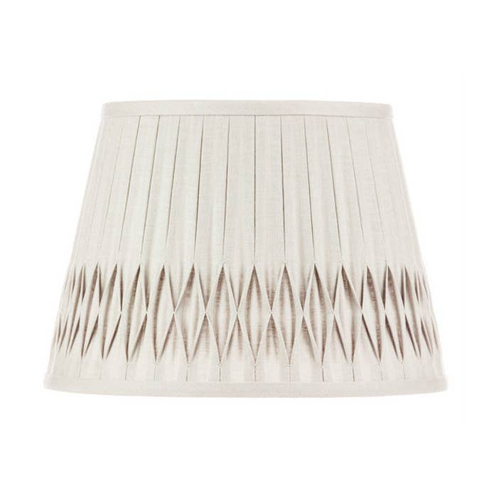 Bottom Smocked Linen Shade for wholesale by International Shades