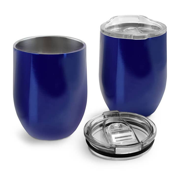Conjunto de Copos TherMalware Azul/2 40-264 por atacado de IWA Wine Accessories