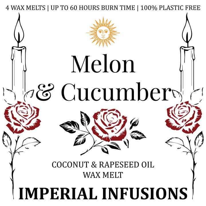 Voksbrikette | Melon & Agurk for engroshandel hos Imperial Infusions