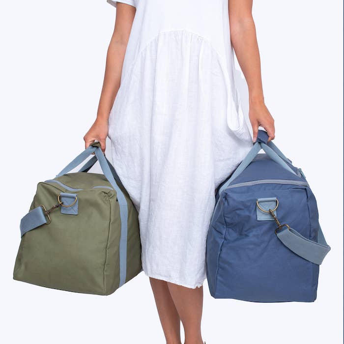 mb greene - Wholesale Weekender Bag - Women's - Duffle in Oyster Collection12