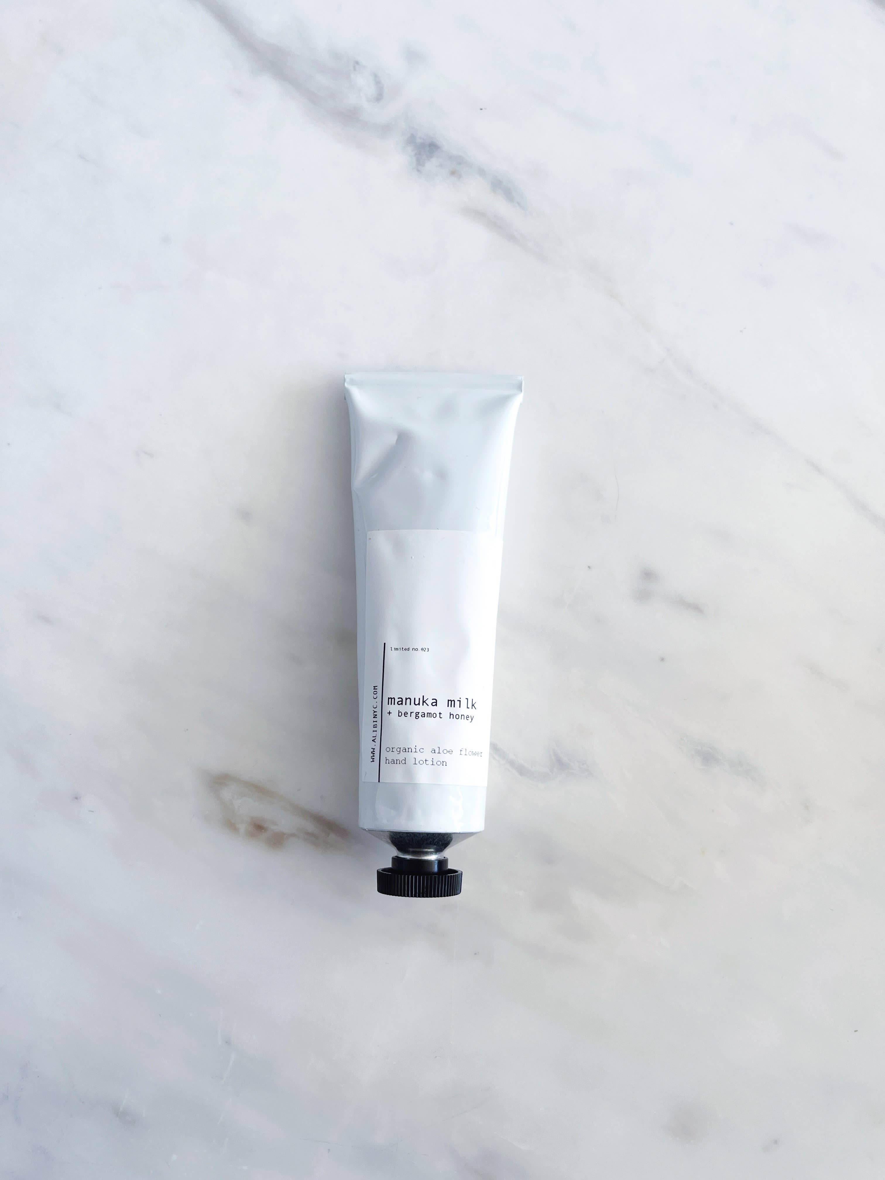 ALIBI NYC - Wholesale Hand Cream/Lotion - MANUKA MILK+BERGAMOT HONEY | ORGANIC ALOE FLOWER HAND LOTION6