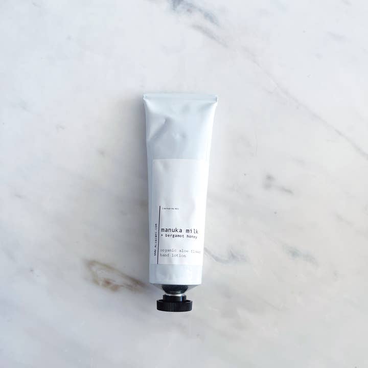 ALIBI NYC - Wholesale Hand Cream/Lotion - MANUKA MILK+BERGAMOT HONEY | ORGANIC ALOE FLOWER HAND LOTION6