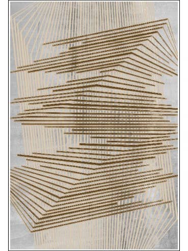 Tapis NOUR Gold pour la vente par Mani Textile