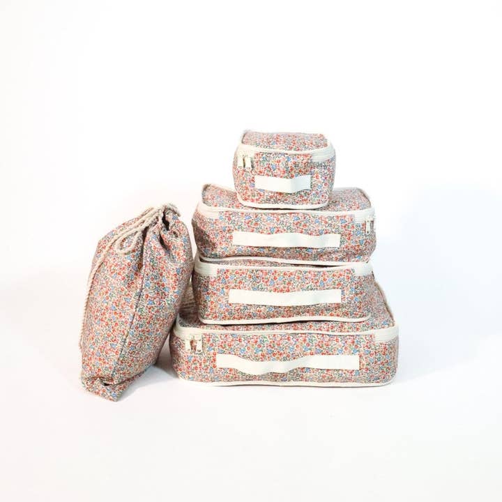 Sunshine Tienda - Wholesale Packing Cube - Floral Packing Cube Set