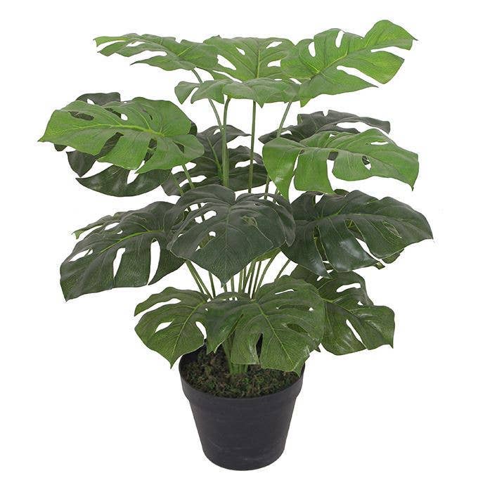 ZenZies - Vente Plantes artificielles - Plante artificielle Monstera - Plante fromagère 60 cm2