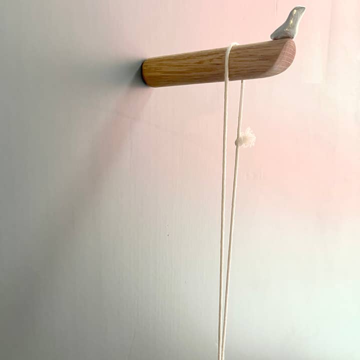 Formpoet - Wholesale Wall Hook - Bird - Coat Hook made of Oak Wood and Tin 130mm13
