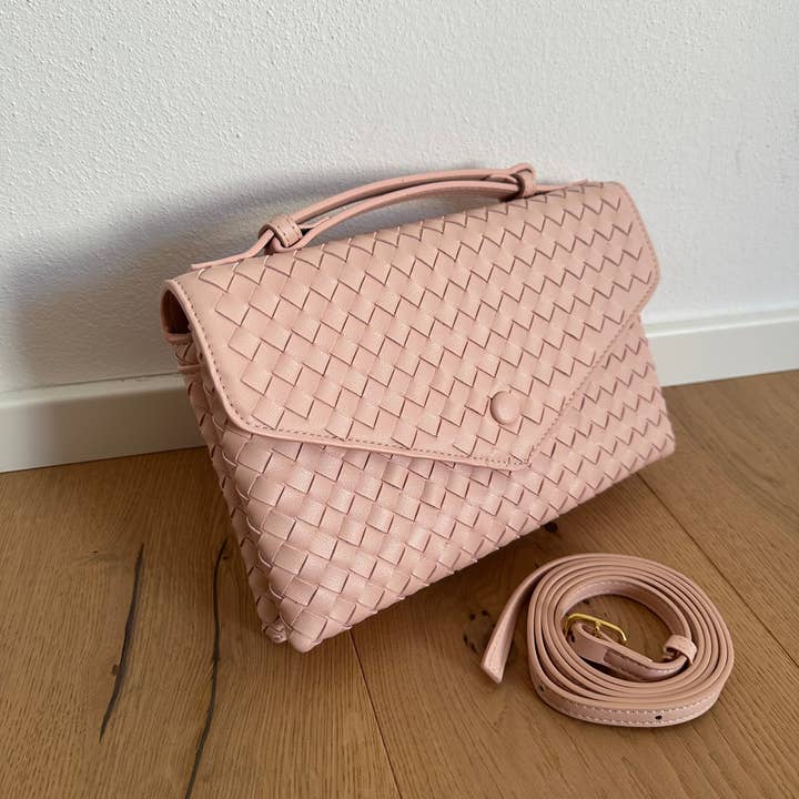 Zhade - Wholesale Top Handle Bag - Women's - MARGHERITA - borsa intrecciata3