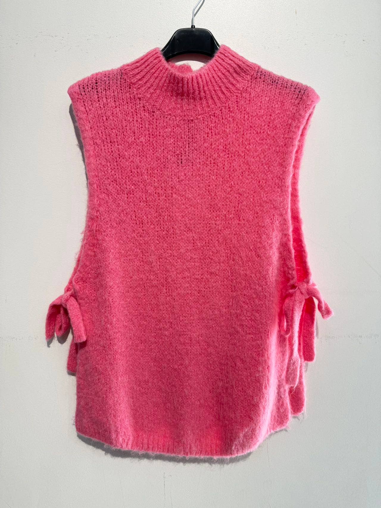 NOELINE - Vente Pull en maille – femme - Pull sans manches en baby alpaga et laine 345113